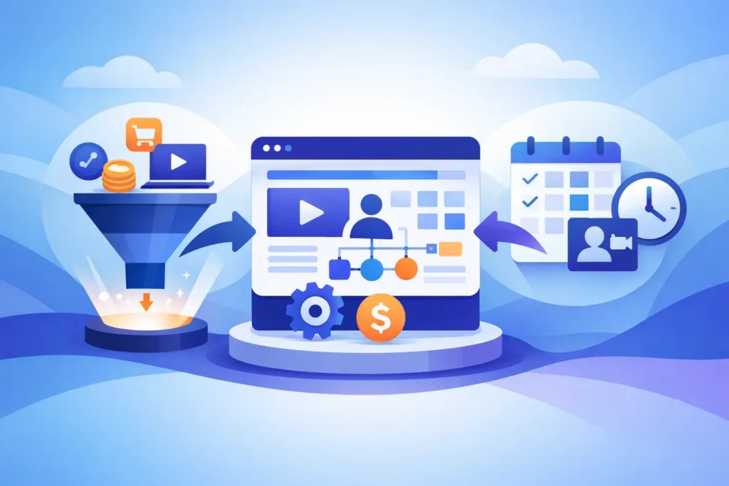 Replace ClickFunnels and Calendly With One System