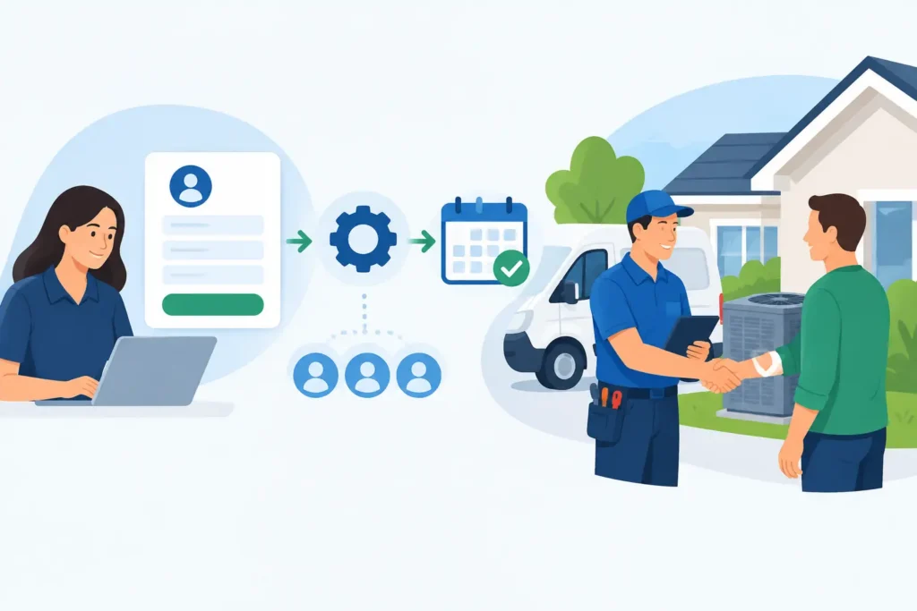 HVAC Lead Recovery That Books More Service Jobs